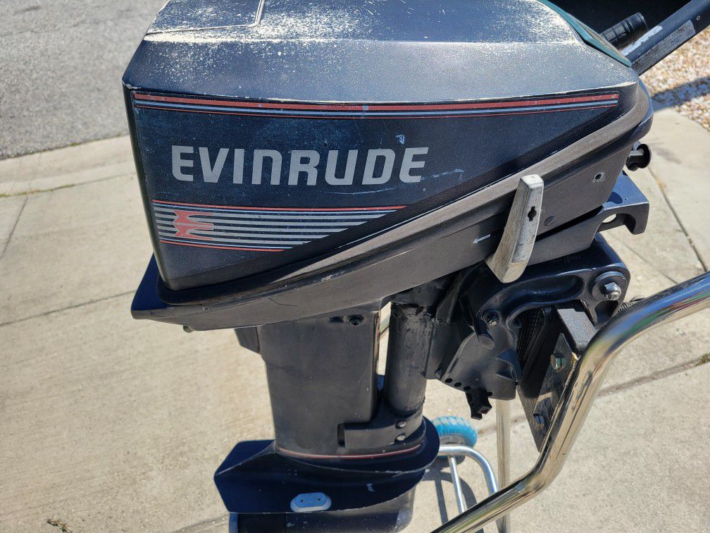 Evinrude 15hp Outboard Boat Motor