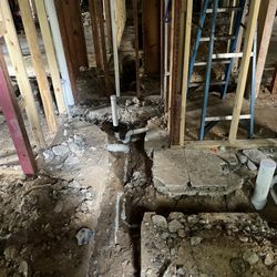 Digging Pipe Underground 