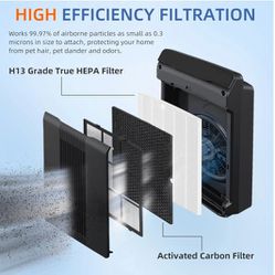 (contact info removed)30 Replacement Filter H for Winix 5500-2 Am80 Plasmawave Air Purifier True HEPA Carbon Filter