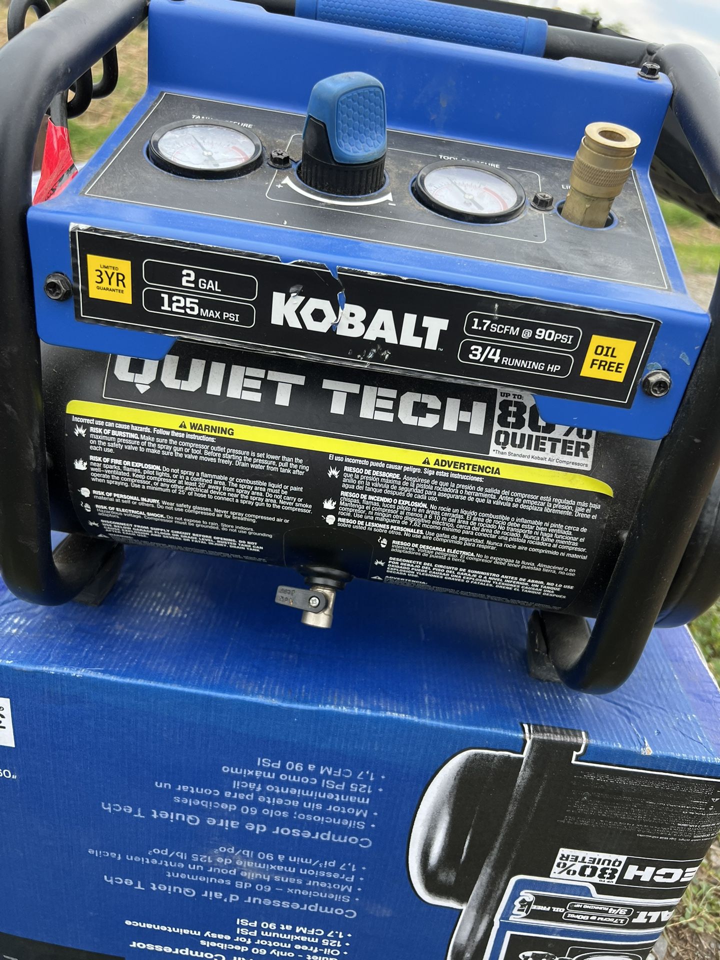 Kobalt Air Compressor 