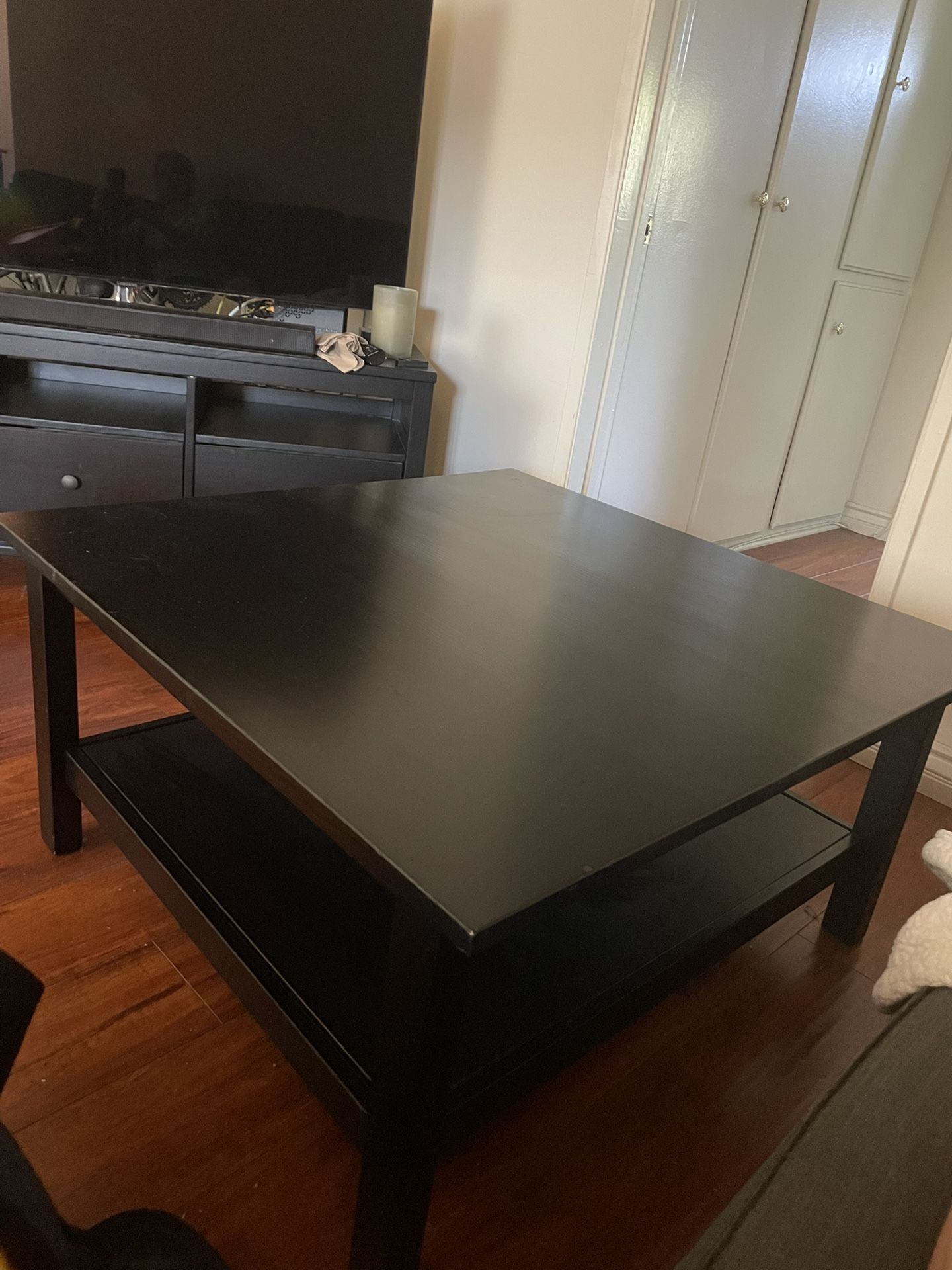Black Wood Coffee Table