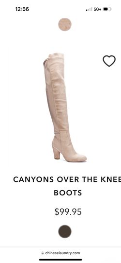 Chinese laundry Over The Knee Boots