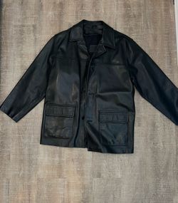 Coach Leather Jacket (Medium)