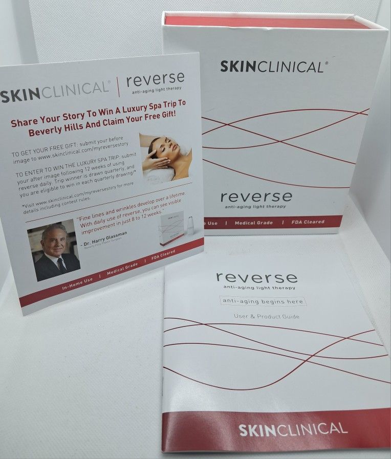 New Skin Clinical- Renewal Anti Aging Light Therapy Medical Grade Device 