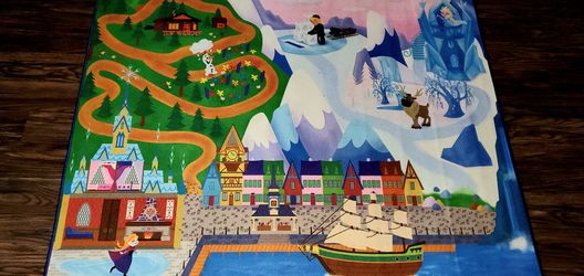 Frozen theme Rug 46"x61"