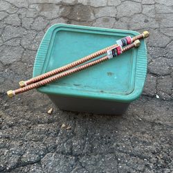 24” Water Heater Supply Lines 