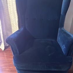Blue chair for sale