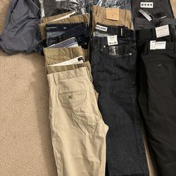 Mens Jeans/Chinos/Dress Pants/Dress Shirts ($20/each)