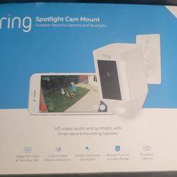 NIB Ring Spotlight Cam Mount $75