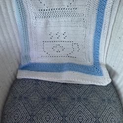 Crochet lap Blanket, Handmade