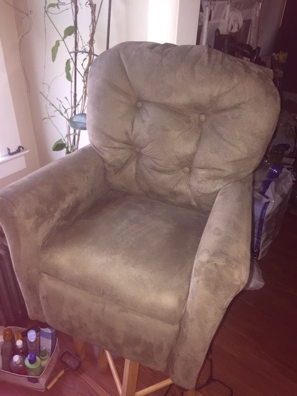 Kids microfiber recliner