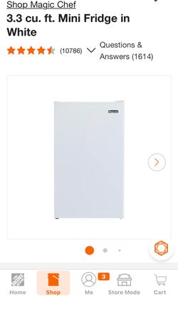 Mini fridge