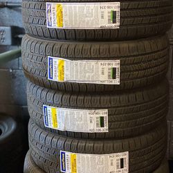 185/65r14 Goodyear ALL SEASON NEW Set of Tires installed and balanced for FREE