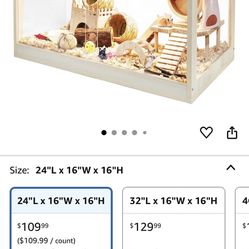 Wooden Cage For Small Pet