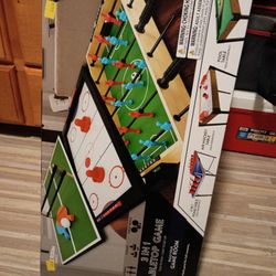 Game room Product/ 3 In 1 Tabletop Game/ Pickup Only 
