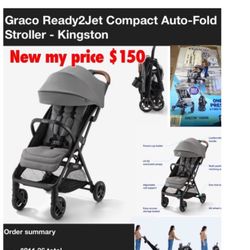 New in box Graco ready 2 jet compact auto fold stroller great for travel $150  Firm no lower Cash only East Palmdale  off 47th &R8 Address will be pro