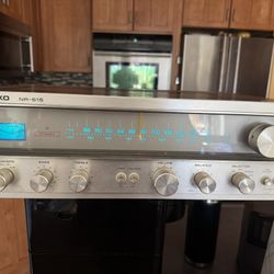 Nikko Stereo Receiver NR-615 Vintage Working Nicely 