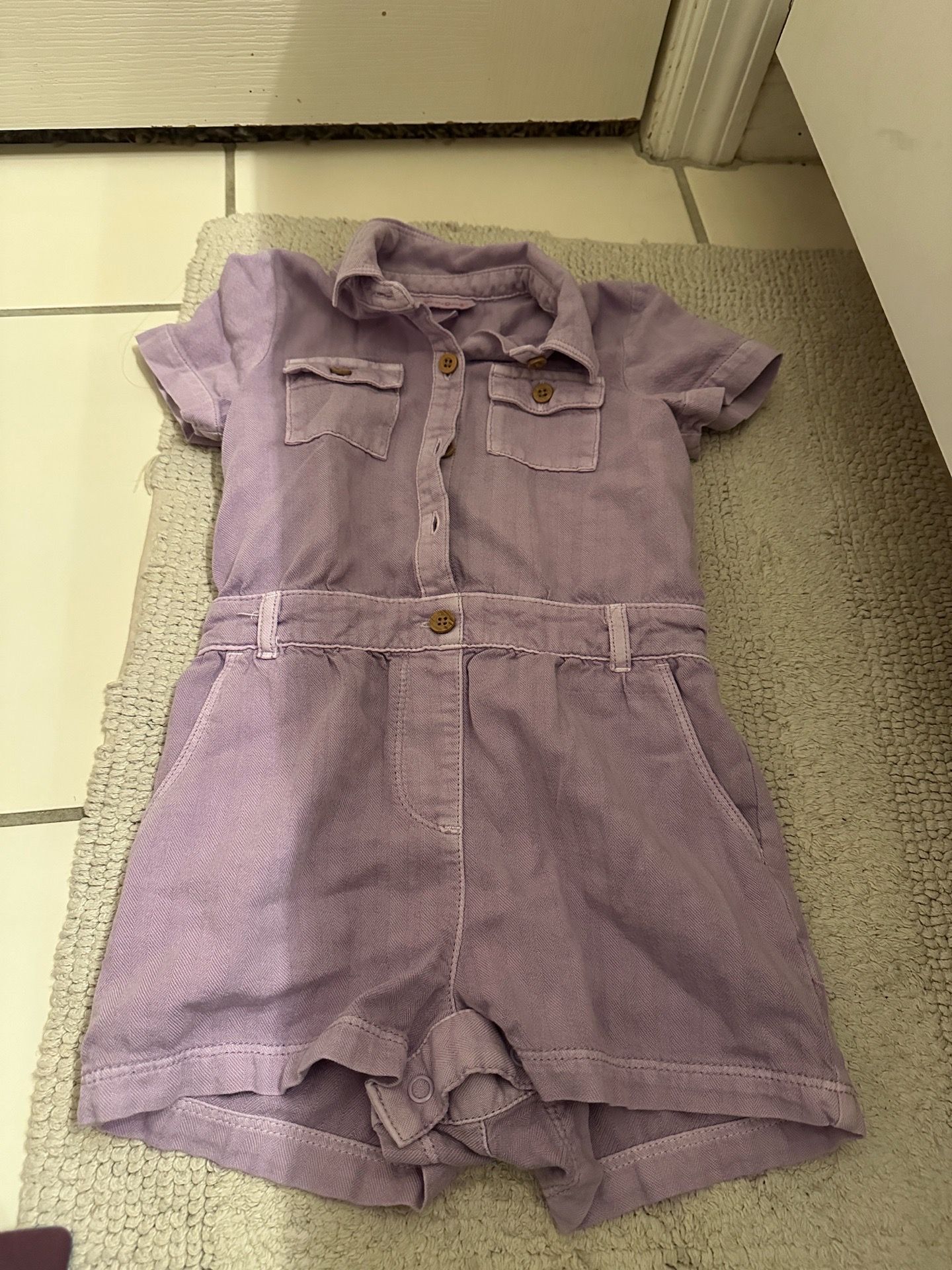 Cat & Jack Lavender Romper
