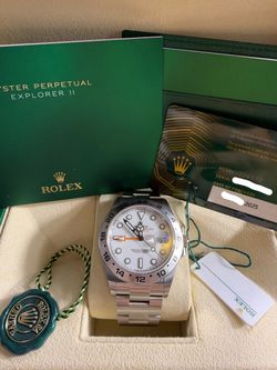 Rolex Explorer II Ref. 226570 White Dial new