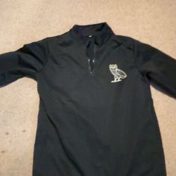 XS Men OvO Owl Quarter zip