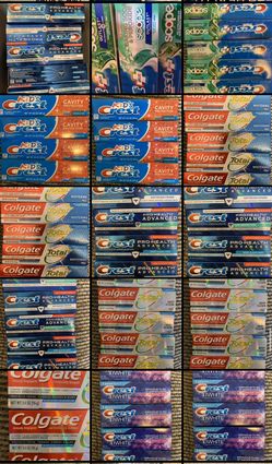 Toothpaste. 5 tubes for $10