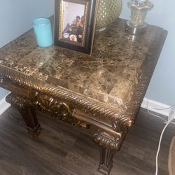 Mambo, Top Coffee, Table, And One End Table