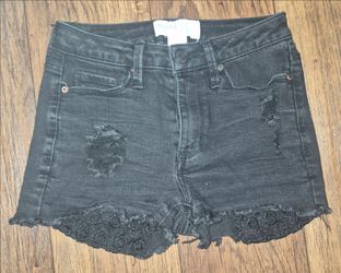 Mudd flex stretch high rise shorts size 0