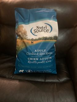 Unopened Nutrisource Dog Food OBO