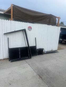 Free queen bed with bolts