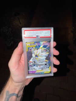 PSA 10 Solgaleo & Lunala GX Japanese Dream League #020