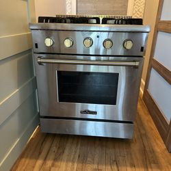 Thor Range 30” - Gas Cooktop & Oven 