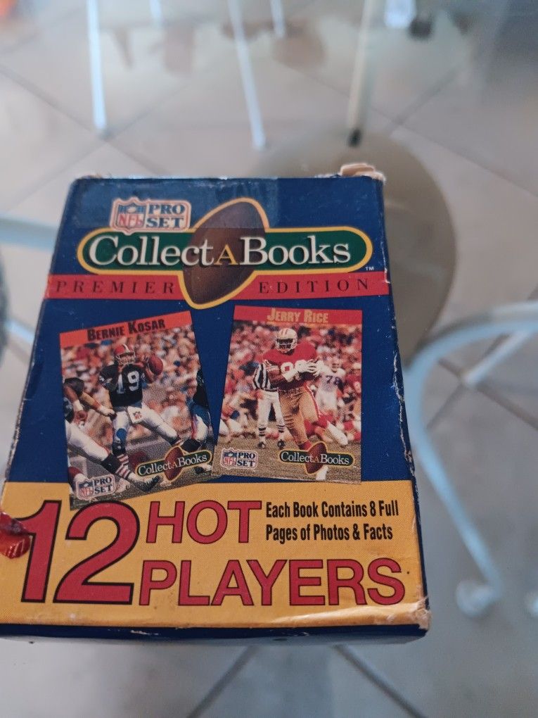 1990 NFL Collect A Books Set