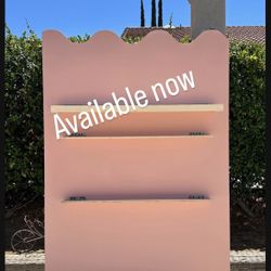 Wall with Shelves 7ft