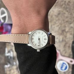 Burberry Watch Leather Strap