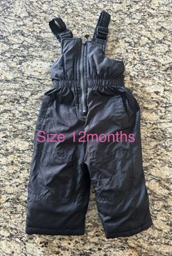 Snow Overall Size 12 Months
