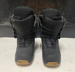 Burton Supreme Women’s Snowboard Boots Black 8.5 Speed Lace Medium Flex