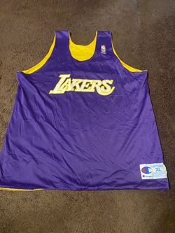 Vintage Practice LA Lakers Reversible Jersey XL