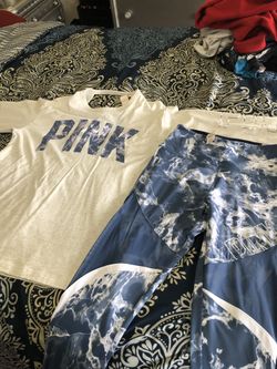 Brand New pink outfit never worn size large