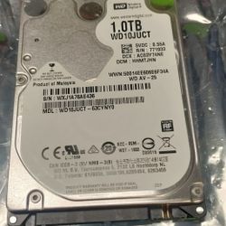 1TB Ps4 Or Xbox One Hard Drive 