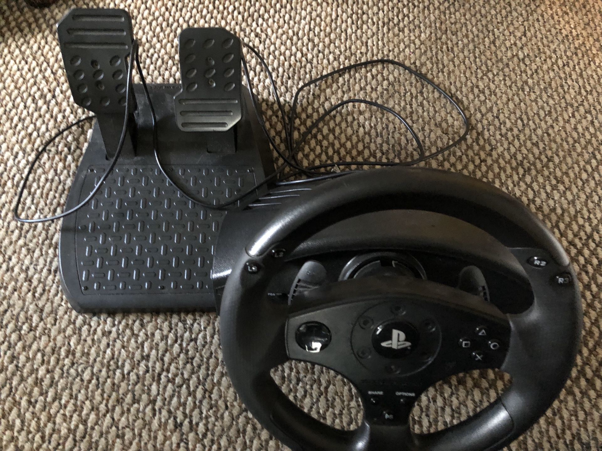 PS3/PS4 Steering Wheel/Foot Pedal