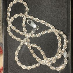 Sliver Rope 22.5in 925