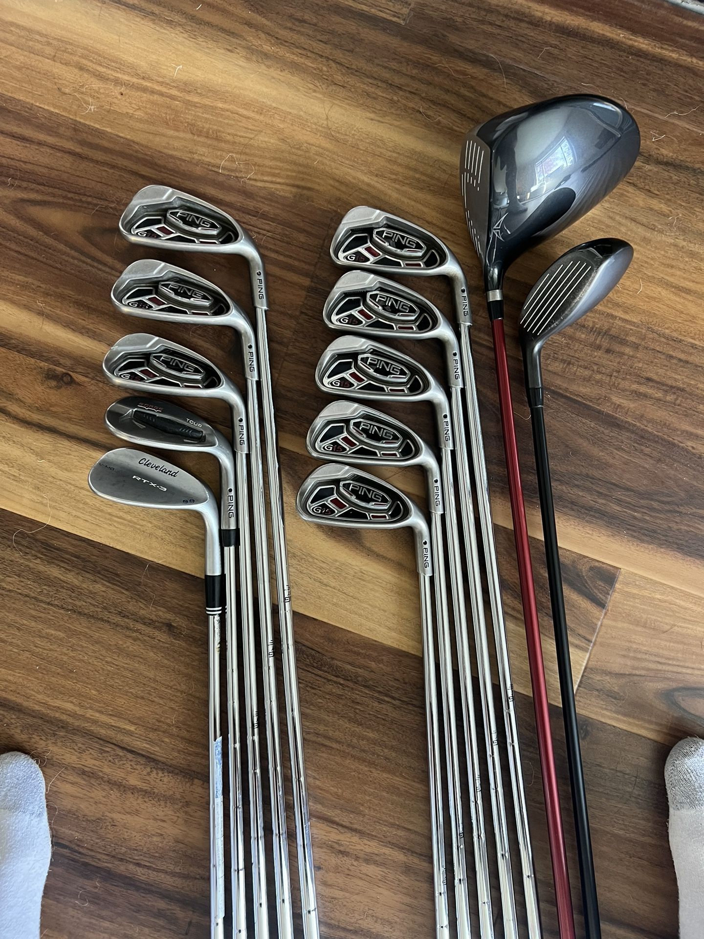 Ping Golf Club Set Driver, Hybrid, Irons And Wedges for Sale in Seattle