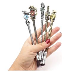 Hary Pottter Metal Makeup Brushes Set