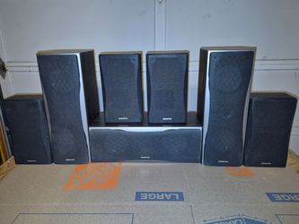 Onkyo 7.1 surround sound speakers