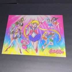 Sailor Moon 3D Lenticular Anime Poster 