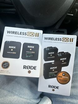Wireless Rode II Brand New 