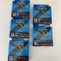Seaguar Grandmax PE X8 Lure Edition Braid Fishing Line Brand New