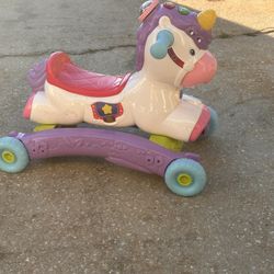 Unicorn Ride On Toy
