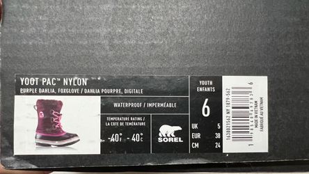 Sorel girls snow boots