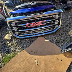 2016-2019 GMC Sierra 1500 OEM Front Upper Grille Grill (contact info removed)5